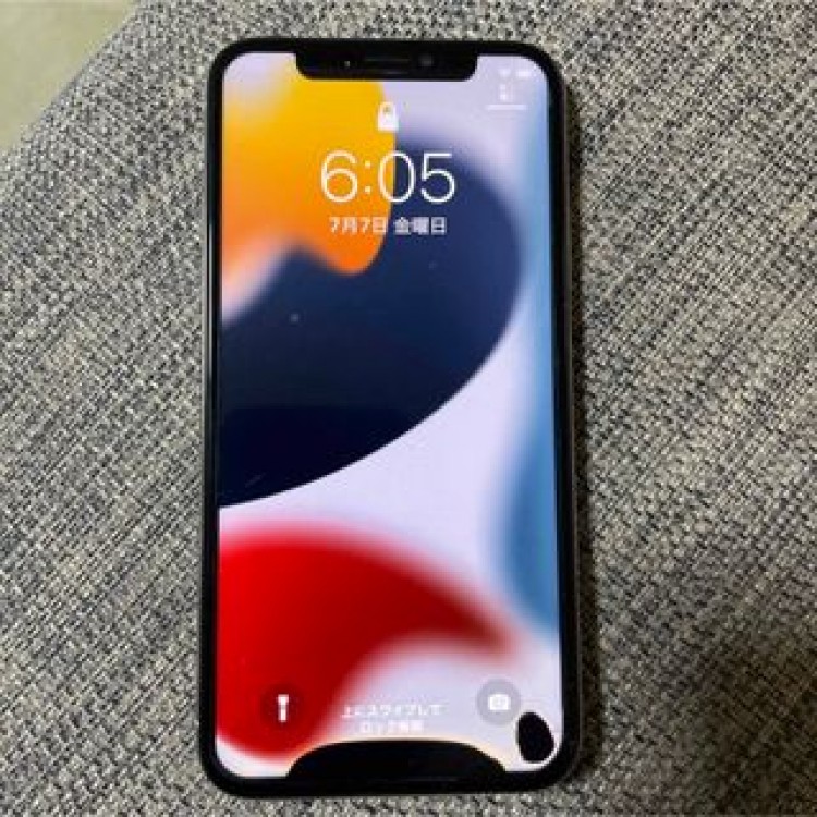 iPhone X Silver 256GB SIMフリー　ジャンク