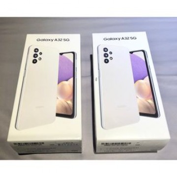 【ほぼ未使用・箱付】Galaxy A32 5G SCG08 ホワイト 2台セット