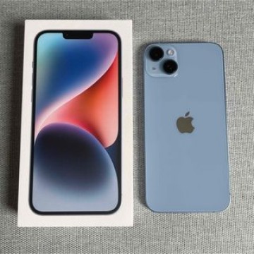 極美品♡iPhone14plus 128GB ブルー（SIMフリー&amp;残債なし）
