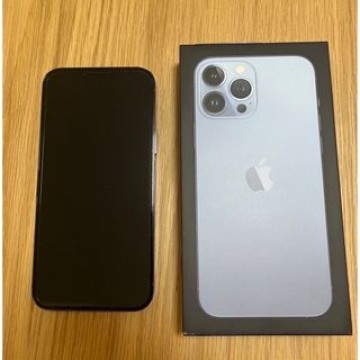 【美品】Apple iPhone 13 ProMax 128GB シエラブルー