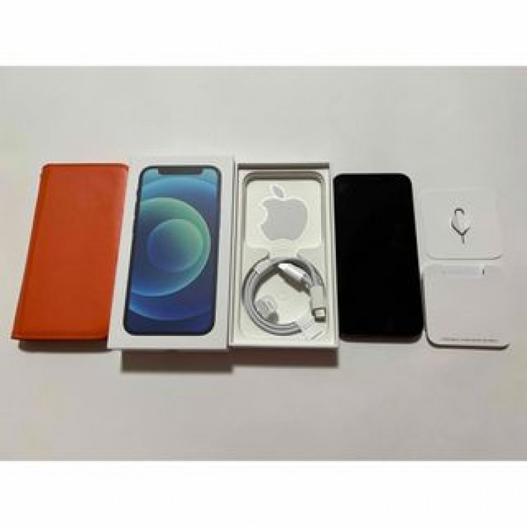 美品 iPhone12 ミニ 64GB ブルー SIMフリー