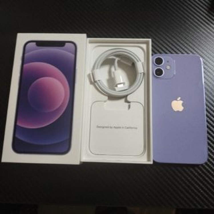 iPhone12mini 256GB パープル　SIMフリー　purple