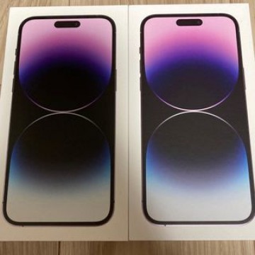 iphone14 pro max 128gb 紫 2台 ディープパープル