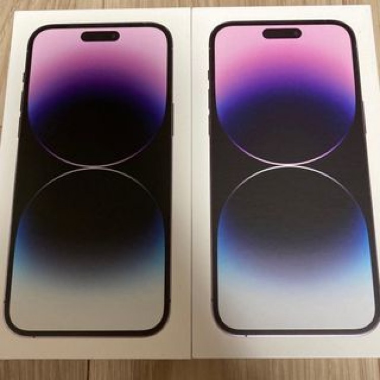 iphone14 pro max 128gb 紫 2台 ディープパープル