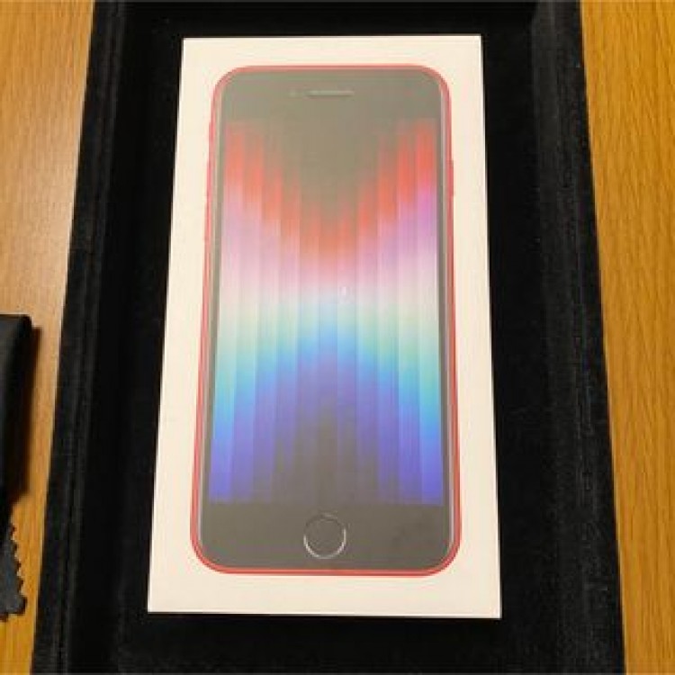 iPhoneSE 第3世代 64GB レッド　SIMロック解除済み　美品