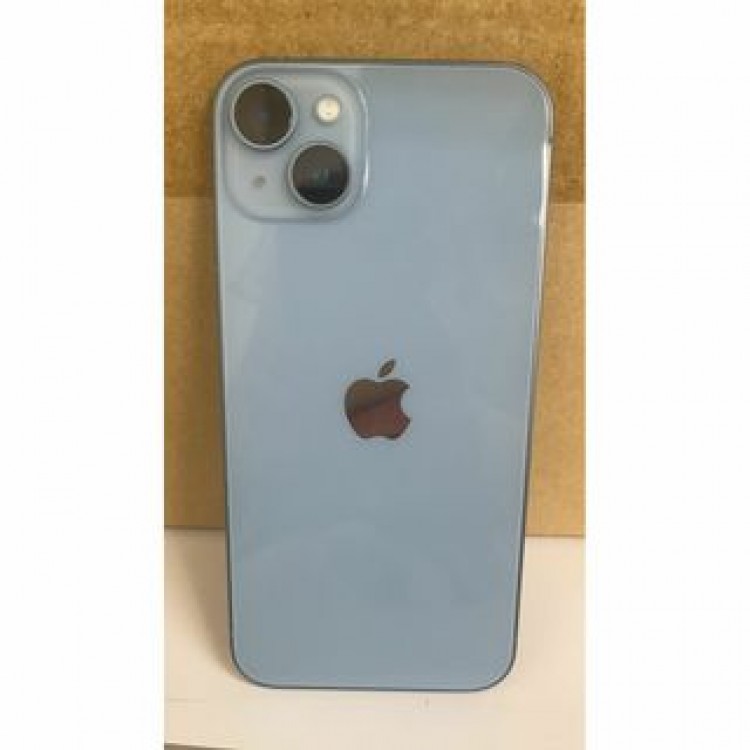 未使用　iphone14plus 256gb ブルー　交換品　9088