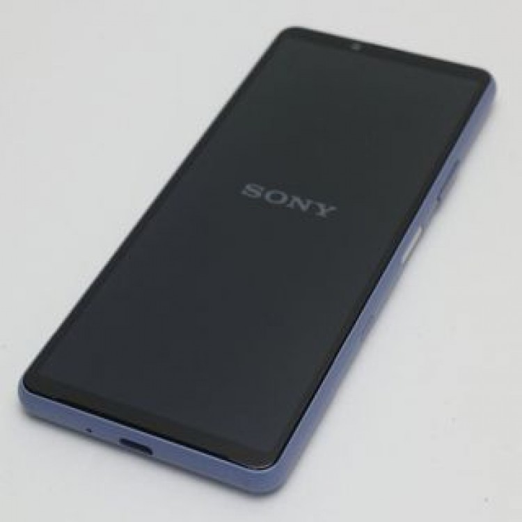 超美品 Xperia 10 III SOG04 ブルー