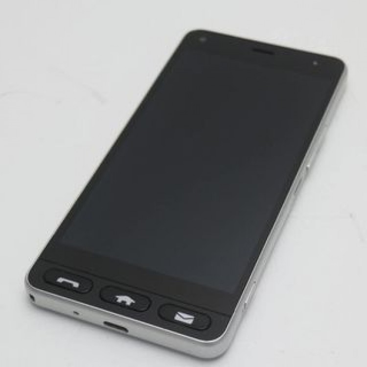 超美品 Y!mobile 705KC かんたん スマホ シルバー