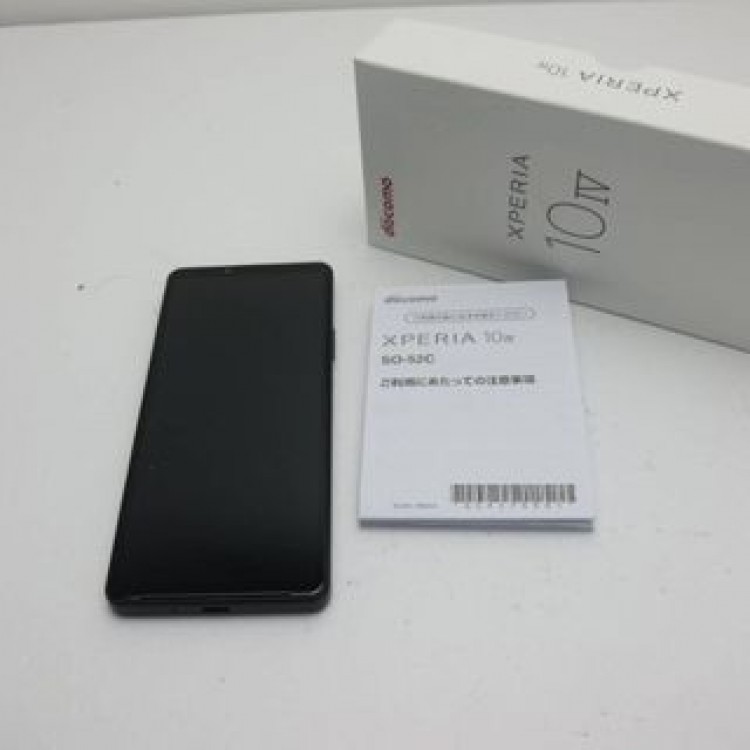 新品同様 Xperia 10 IV SO-52C ブラック