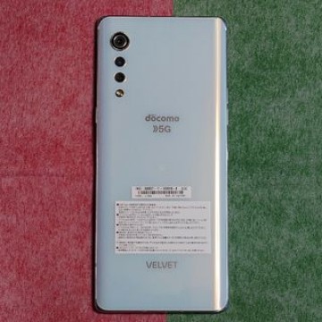 【LG VELVET L-52A docomo オーロラホワイト】