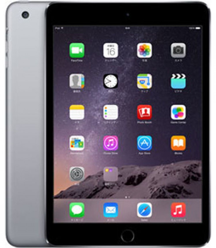 【中古】【安心保証】 iPadmini3[WiFi 16] グレイ