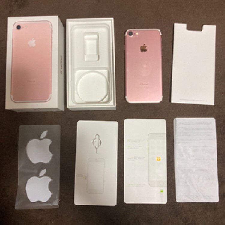 【即購入可】iPhone 7  Rose Gold 128G SIMフリー