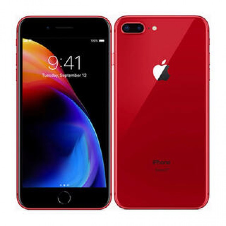 新品未開封　iPhone 8plus 64Gb red simフリー