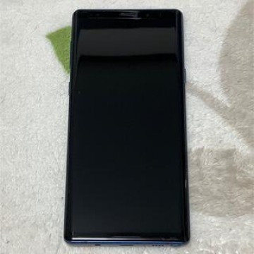 Galaxy Note9 au SCV40 オーシャンブルー 中古 本体のみ