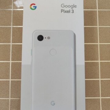 【極美品】Google Pixel 3 64GB Clealy White