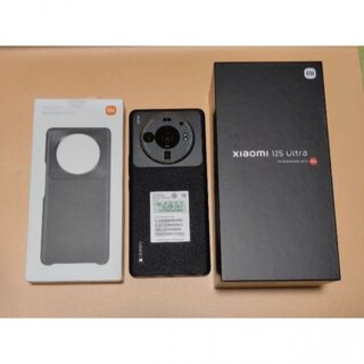 Xiaomi mi 12s ultra 12-512GB 黒/純正レザーケース付