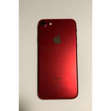 美品⭐︎ バッテリー100% iPhone7 128GB RED SIMフリー