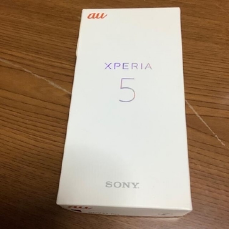SONY Xperia 5 SOV41 レッド au SIMロック解除済