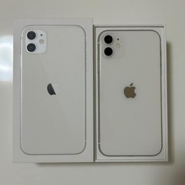 美品♡ iPhone 11 ホワイト 128 GB docomo付属品は全て新品