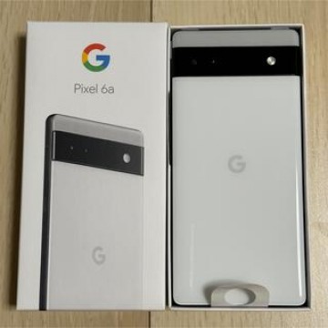 Google Pixel6a 128GB 白 ホワイト chalk チョーク