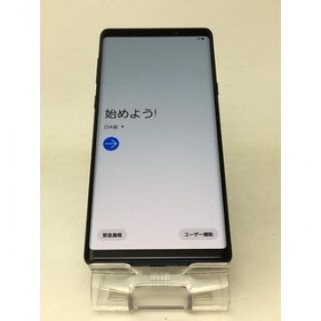 【美品】Galaxy Note9 SCV40 au ブルー SIMロック解除済