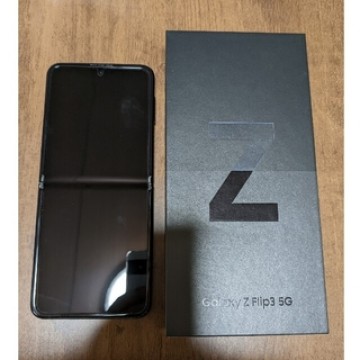 Galaxy Z Flip3 5G SCG12☆SIMフリー★残債無☆au保証付