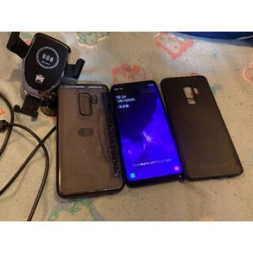 ドコモ　Galaxy S9+ ジャンク　ミッドナイトブラック