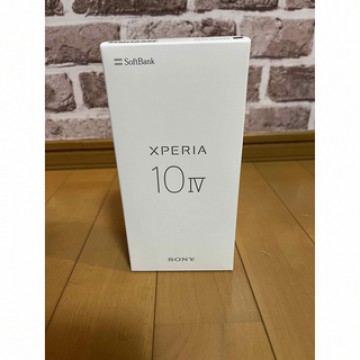 値下【未使用】ソフトバンクSONY Xperia 10 IV  ブラック