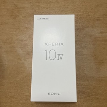 【未使用】SONY Xperia 10 IV A202SO ブラック
