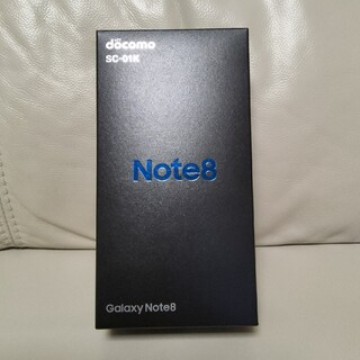 SAMSUNG Galaxy Note8 SC-01K Midnight Bla