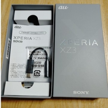 Xperia XZ3 SOV39 SIMフリー ロック解除済