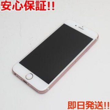 新品同様 SIMフリー iPhone6S 16GB ローズゴールド