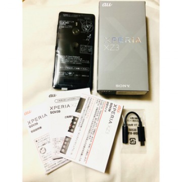 新品未使用SIMフリー　Xperia XZ3 SOV39 ブラック 64GB