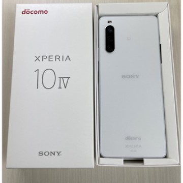 【新品未使用】SONY Xperia 10 Ⅳ ホワイト docomo