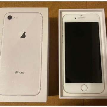 Apple iPhone8 64GB silver 本体