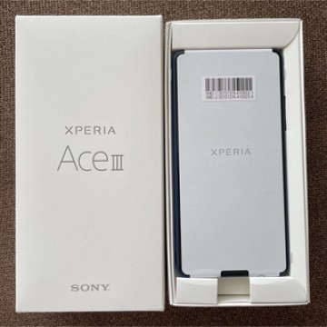 新品 XPERIA Ace III ブルー SONY SOG08 SIMフリー