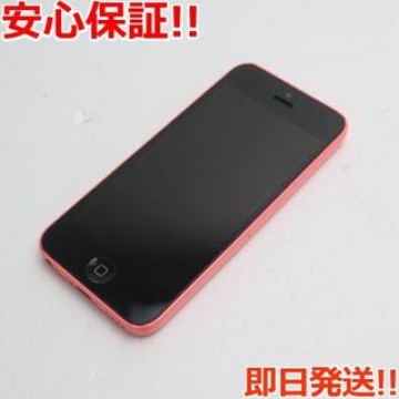 美品 iPhone5c 16GB ピンク 白ロム