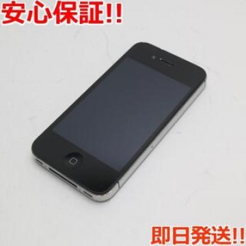 超美品 iPhone4S 16GB ブラック 白ロム
