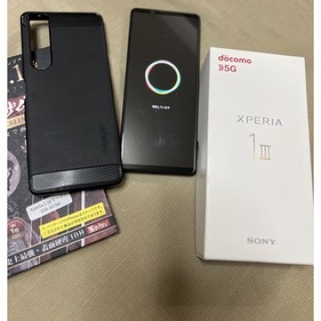 美品Sony Xperia 1 III  256GB 黒 ドコモ　SIMフリー