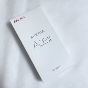 【新品】SONY Xperia AceII SO-41B SIMフリー ホワイト