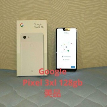 [美品]Google Pixel 3 XL 128GB  クリアリーホワイト