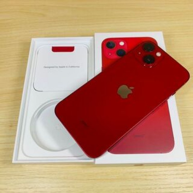 美品 ﾊﾞｯﾃﾘｰ94％ iPhone13 128GB Red P84