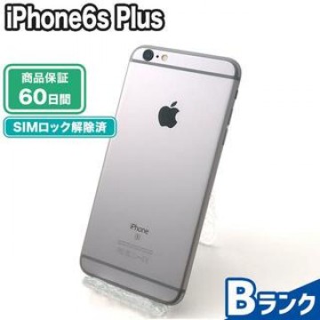 iPhone6s Plus 64GB スペースグレイ docomo 中古 Bランク 本体【エコたん】