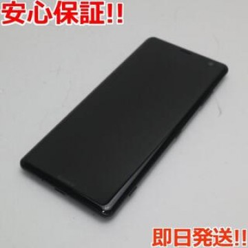 超美品 801SO Xperia XZ3 ブラック