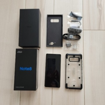 Galaxy Note8 SCV37 メープルゴールド(中古)