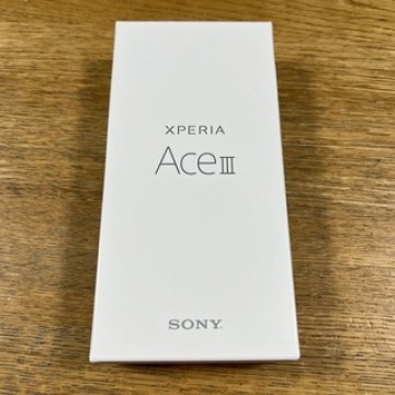 6月27日購入SONY Xperia Ace III A203SO ブラック