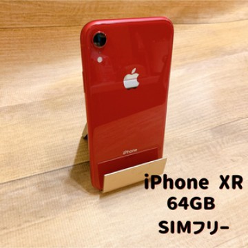 iPhone XR SIMフリー Apple レッド