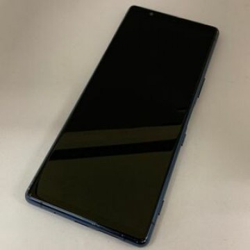 【中古品】Xperia 5 SIMロック解除済 901SO ブルー