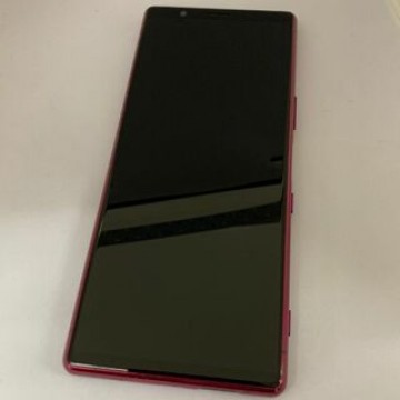 【中古品】Xperia 5 SIMロック解除済 901SO レッド