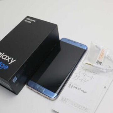 超美品 SC-02H Galaxy S7 edge ブルー